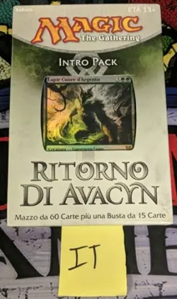1x Avacyn Restored Intro Pack: Bound by Strength: Italian New Sealed Product - - Image 1