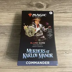 Murders at Karlov Manor Commander Deck - Blame Game MTG BRAND NEW - Image 2