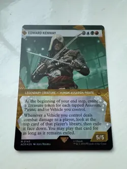 MTG-NM-Universes Beyond: Assassin's Creed-Edward Kenway M 0143 - Image 1