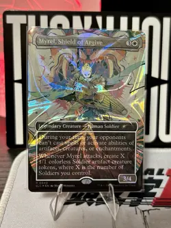 Myrel, Shield of Argive (Halo Foil) - Secret Lair Countdown Kit (SLC-0013) Mint - Image 1