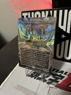 Myrel, Shield of Argive (Halo Foil) - Secret Lair Countdown Kit (SLC-0013) Mint - Image 3