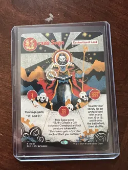 Urza’s Saga - MTG Secret Lair - Encyclopedia Of Magic - NON Foil Single In Hand - Image 1