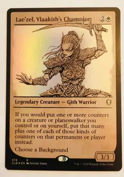 Lae'zel, Vlaakith's Champion (Showcase) Foil #378 Rare NM + - Image 1