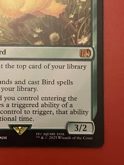 Magic The Gathering. Traveling Chocobo Mythic 210. Normal Non Foil - Image 4