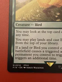 Magic The Gathering. Traveling Chocobo Mythic 210. Normal Non Foil - Image 5