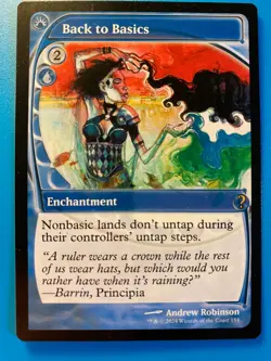 MTG 1x Back to Basics 154 Mystery Booster 2 Future Sight Magic Gathering x1 NM - Image 1