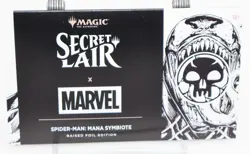 Magic the Gathering MTG Secret Lair x Spider-Man: Mana Symbiote Raised Foil - - Image 1