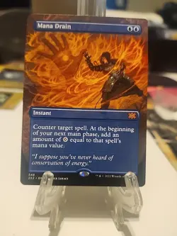 Mana Drain (Borderless) Double Masters 2022 Regular - Image 1