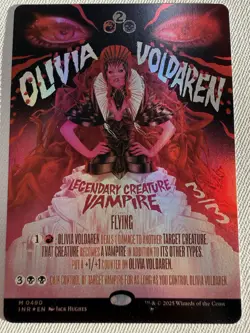 Olivia Voldaren (Showcase) - Innistrad Remastered MTG Mythic Vampire NM ?? - Image 1