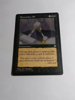 Bottomless Pit x1 Stronghold MTG Magic the Gathering Ships Free j13 - Image 1