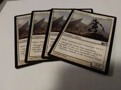 4 Steelform Sliver ~ White m14 Magic 2014 Mtg Magic Uncommon 4x x4 j12 - Image 1