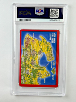 Pokemon Blastoise Trainer Carddass Vending Bandai #156 Japanese Card 1996 PSA 7 - Image 2