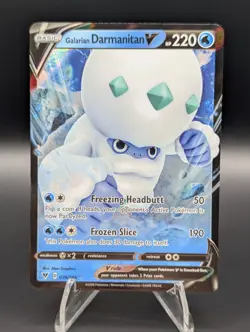 Pokemon TCG Galarian Darmanitan v Vivid Voltage Holo Ultra Rare Card 036/185 - Image 1