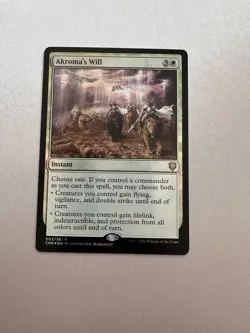 Akroma's Will Commander Legends Foil - Image 1