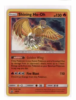 Shining Ho-Oh SM70 Promo Holo SM Promos Pokemon TCG NM - Image 1