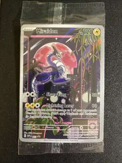 Pokemon TCG Miraidon 013 Sv: Scarlet & Violet Promo Cards Holo Sealed - Image 1