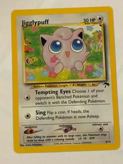 Jigglypuff Southern Islands 08/18 Set Pokemon Card - Image 1