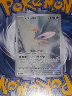 Cresselia 071/064 Illustration Rare Shrouded Fable Pokemon TCG - Image 1