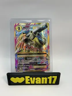 Pokemon TCG Mega M Blastoise EX Evolutions Full Art Ultra Rare Holo Card 102/108 - Image 1