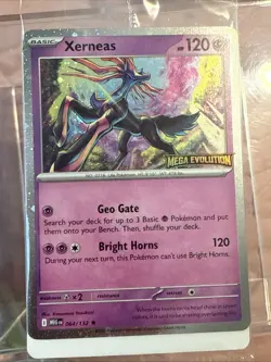 Xerneas 064/132 Best Buy Stamped Promo - Pokemon TCG Mega Evolutions- NM Sealed - Image 2