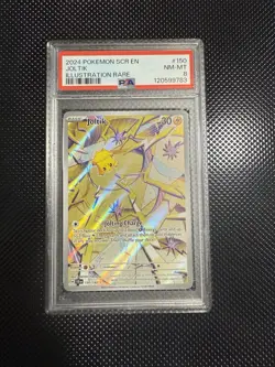 2024 Pokemon SCR En-Stellar Crown Illustration Rare #150 Joltik PSA 8 - Image 1