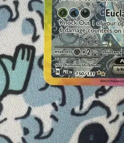 Glaceon EX 150/131 - Pokemon TCG SV Prismatic Evolution SIR - LP+ ( Last Pic ) - Image 5
