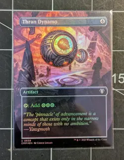 Thran Dynamo - FOIL - Borderless - Commander Masters - Near Mint - MTG - Image 1