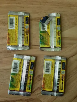 1st Edition German Base Set Booster Pack Wrapper Pokemon Charizard Lot of 4 - Image 2