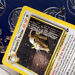 Pokemon TCG - Giovanni's Persian 8/132 Gym Challenge Holo - WOTC Vintage - LP - Image 3
