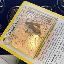 Pokemon TCG - Giovanni's Persian 8/132 Gym Challenge Holo - WOTC Vintage - LP - Image 5