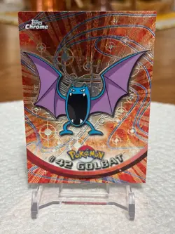 2000 Topps Chrome Pokemon Series 1 #42 Golbat - Image 1