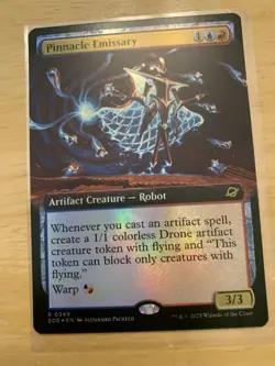 Pinnacle Emissary (Extended Art Foil) Rare MTG Edge of Eternities - Image 1