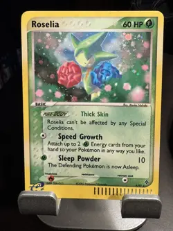 Roselia Ex Dragon Holo Rare 9/97 Pokemon 2003 NM - Image 1