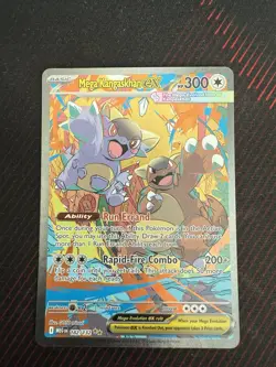 Mega Kangaskhan Ex SIR Mega Evolution 182/132 Pokemon TCG - Image 1