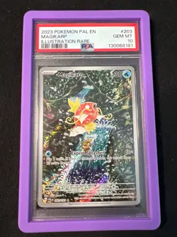 PSA 10 2023 Pokemon Pal en Illustration Rare #203 Magikarp Gem Mint - Image 1