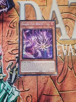 Snake-Eye Birch MP24-EN112 Prismatic Secret Rare 1st Ed NM Yugioh - Image 1