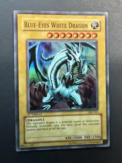 Blue-Eyes White Dragon SKE-001 Starter Deck: Kaiba Evolution 1st Ed Yugioh NM - Image 1