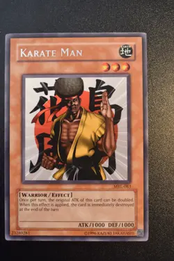 Karate Man - MRL-083 - Rare - Unlimited - YuGiOh (NM) - Image 1