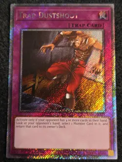 Yu-Gi-Oh - Trap Dustshoot - RA04-EN121 - Platinum Secret Rare - Image 1