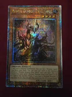 Yugioh Primite Dragon Ether Beryl Quarter Century Secret Rare SUDA Near Mint NM - Image 5