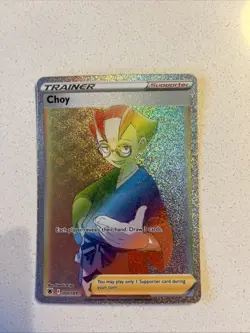 Choy 200/189 Astral Radiance Secret Rare Rainbow Rare Pokemon Card - Image 1