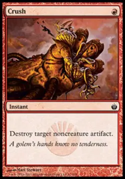 Crush -Foil Light Play MTG Mirrodin Besieged - Image 1