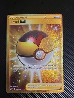 Level Ball - 181/163 - Pokemon Battle Styles Sword & Shield Secret Rare Card NM - Image 1
