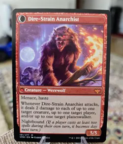 MTG 1 x Volatile Arsonist mythic card Innistrad Crimson Vow Magic The Gathering - Image 2