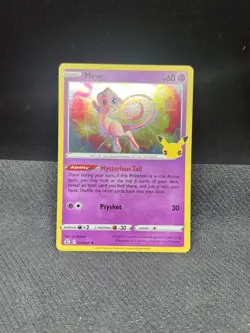 Mew Holo 11/25 Celebrations Pokemon TCG Single Card ENGLISH NM (C) - Image 1