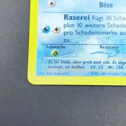 Pokemon TCG Karte - Karnimani 1. Edition 80/111 Neo Genesis Deutsch Near Mint NM - Image 3