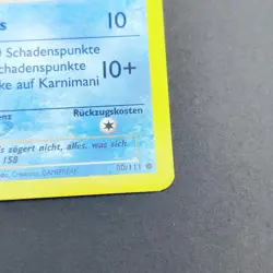 Pokemon TCG Karte - Karnimani 1. Edition 80/111 Neo Genesis Deutsch Near Mint NM - Image 4