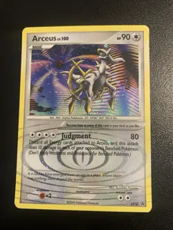 Arceus DP50 Diamond and Pearl Holo-LP/MP Promo Card - Image 1