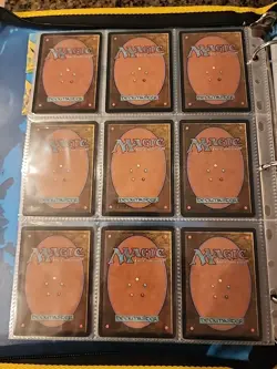 Vintage Magic The Gathering Binder Collection Card Lot MTG 1993-2003 Rares - Image 4