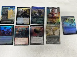 MTG Final Fantasy Bulk Lot - Over 350 cards, Rares & Foils Full Arts Extended - Image 1